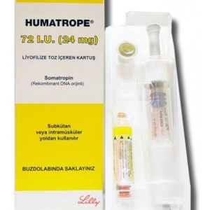 Humatrope (Somatropina) – 72 UI (24 mg) – Eli Lilly
